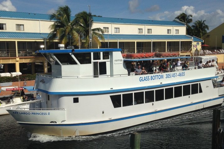 Key Largo Princess boat in harbor